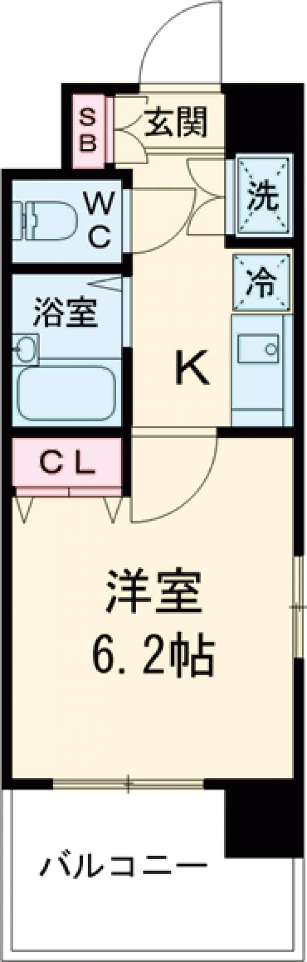 レジディア両国の間取り