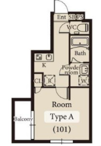 J-maison淵野辺Ⅱの間取り