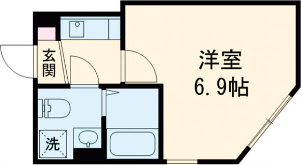 シアターハウス三園の間取り