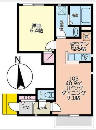 ガイア・メゾンの間取り