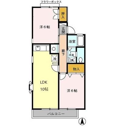 セジュール・モローの間取り