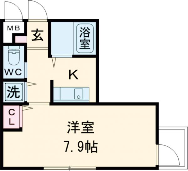 小金井プラザマンションの間取り