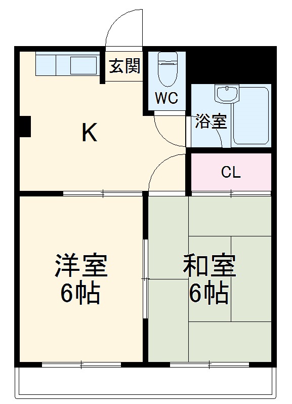 エクセレント友鶴の間取り