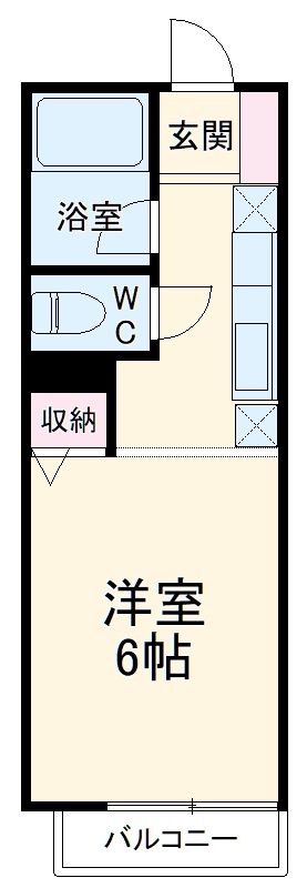 ベルドミールマスダB棟の間取り