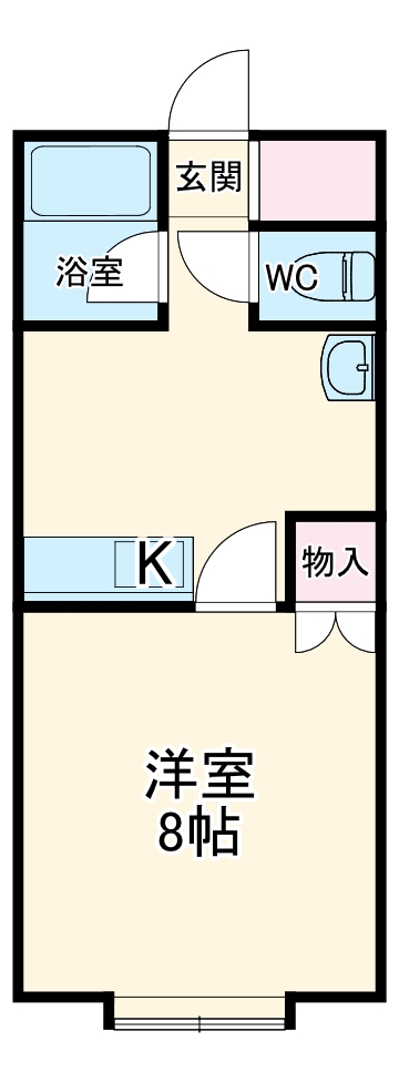 リバーサイドハウスの間取り