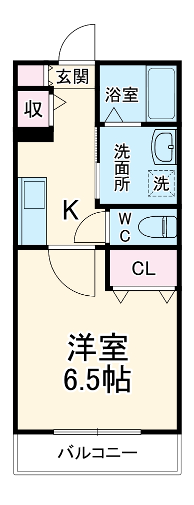 ソラーナメゾン池田天神の間取り