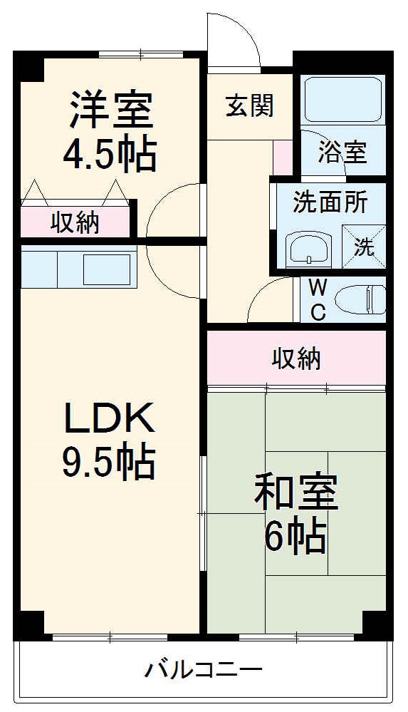 グリーンパレスの間取り