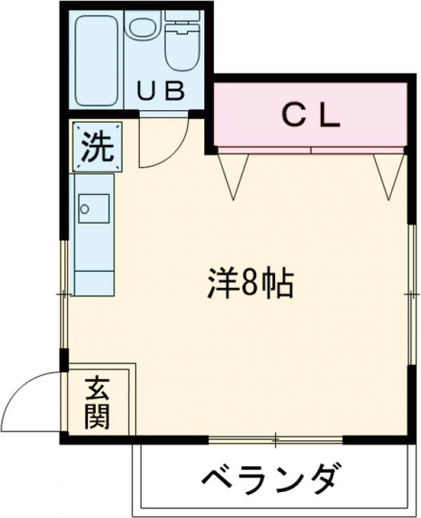 ハイツ川島の間取り