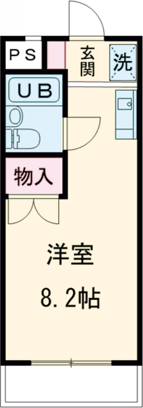 ラピュタ浜田山の間取り