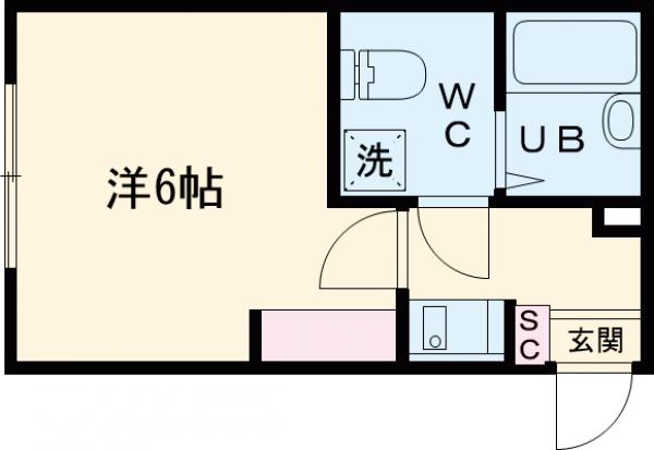Sincrease中村橋の間取り