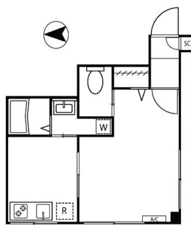 大森北ハイツⅡの間取り