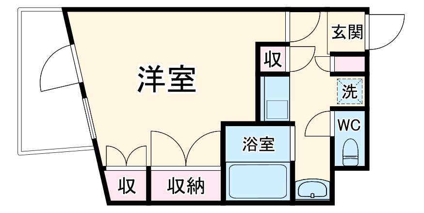 メゾン・ド・コート星が丘の間取り