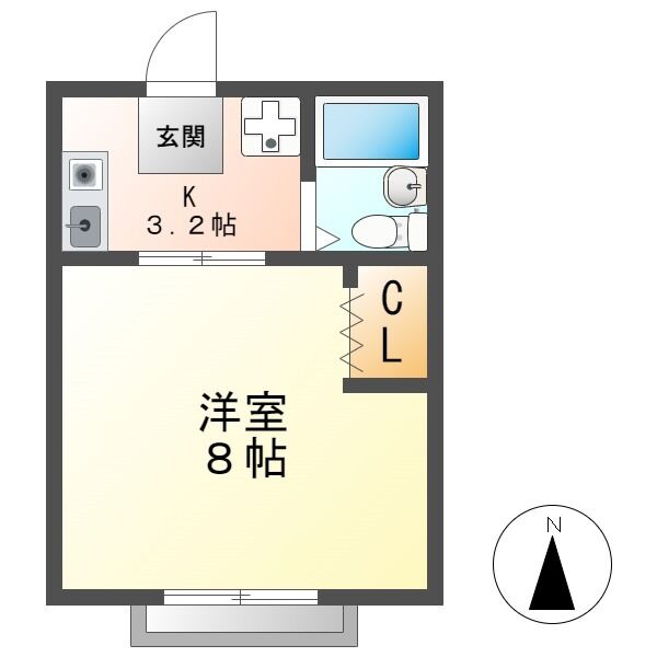 コーポソフィアの間取り