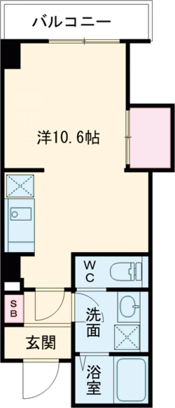 コンフォート ドメールの間取り