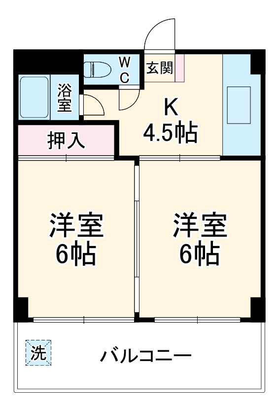 メディカルマンションの間取り