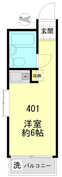 リバティパレス目白の間取り