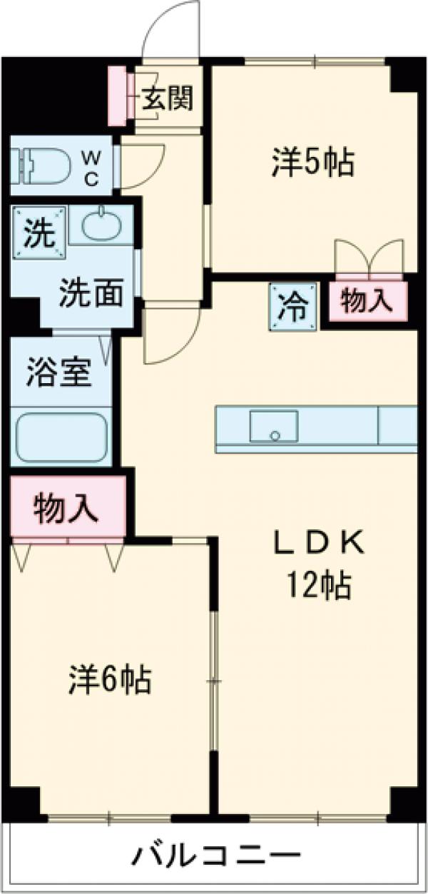 カーディナンス永山の間取り