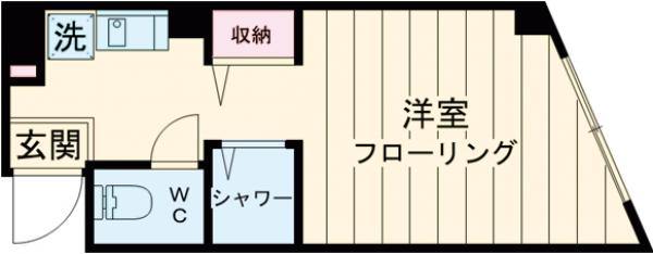 プレシャス方南町の間取り
