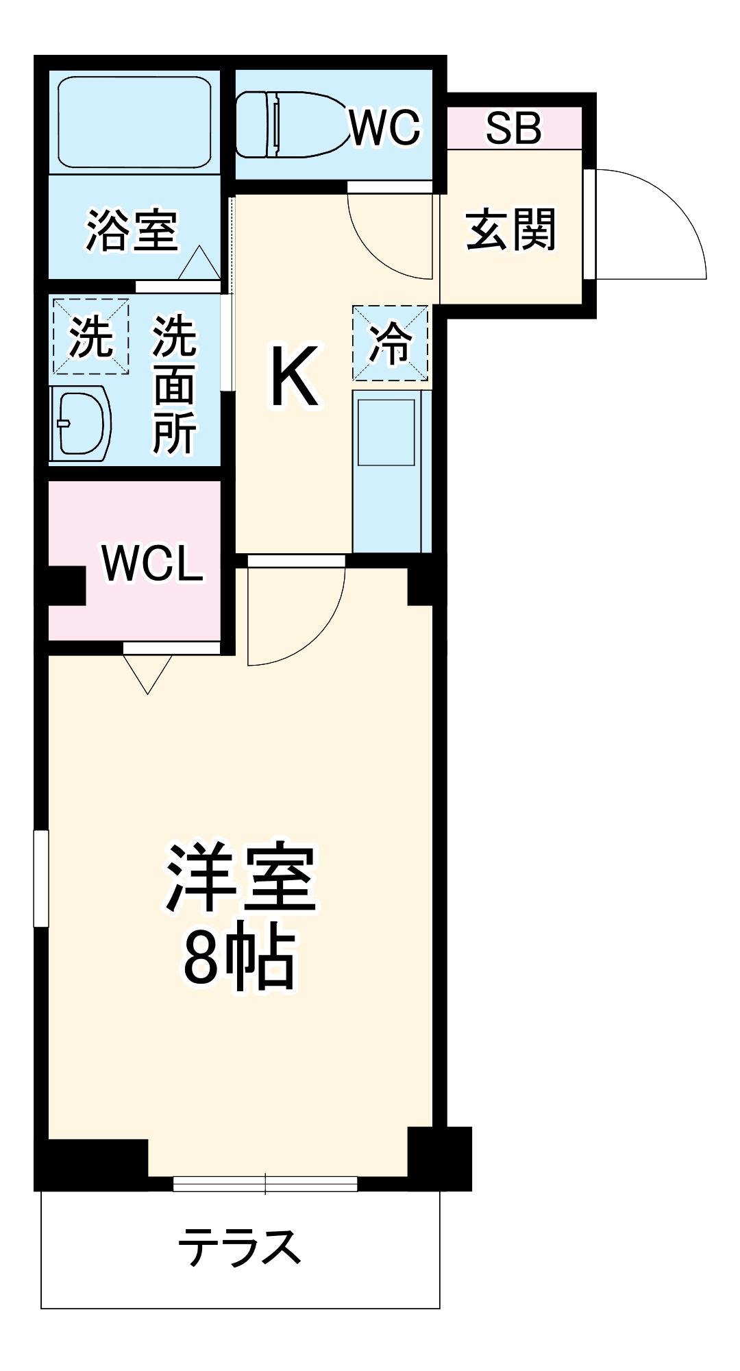 レラ武蔵新城の間取り