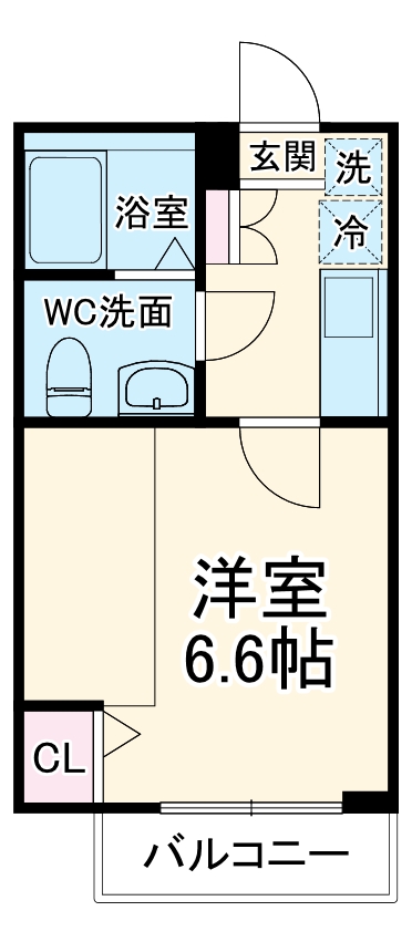 KEIAI RESIDENCE 西所沢の間取り