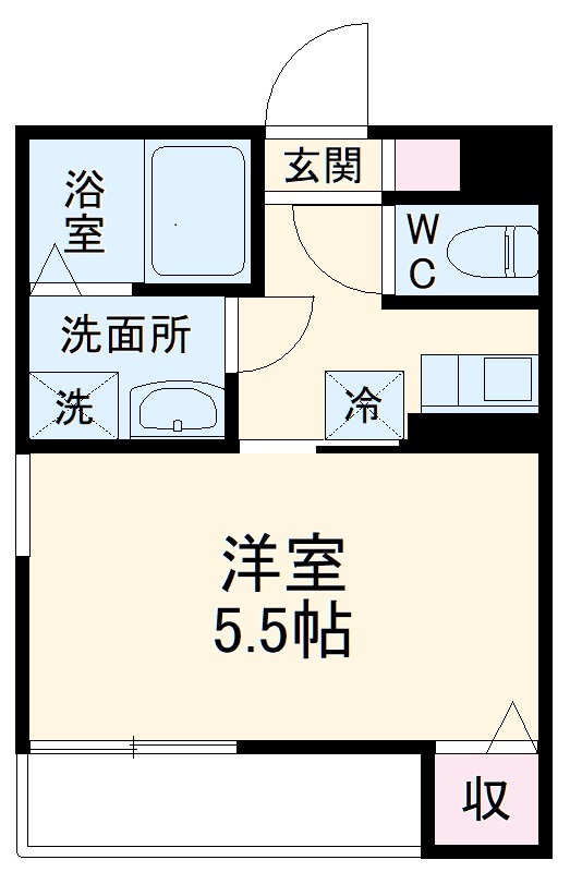 メルディア新里町の間取り