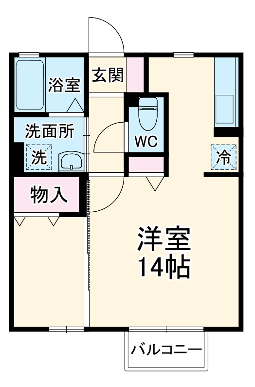 グランモア中野の間取り