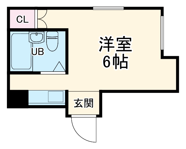 大和コーポ姫里の間取り