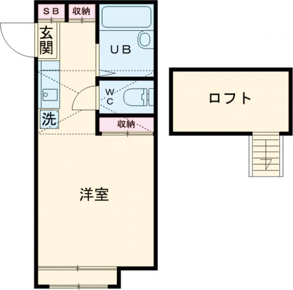 シャトレKの間取り