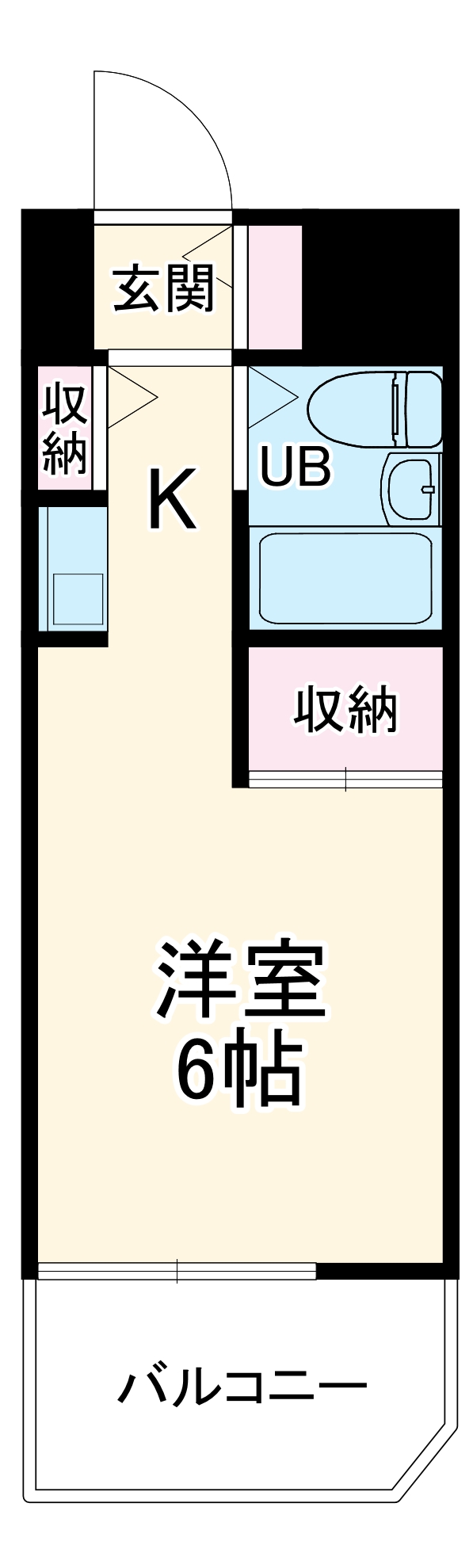 Ｊフラッツ川口本町の間取り