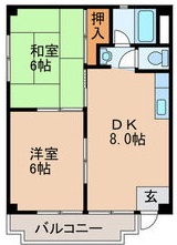 サンシャイン三津屋の間取り