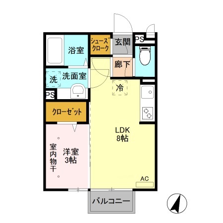 ソナ・ヴェルデ Ⅱの間取り