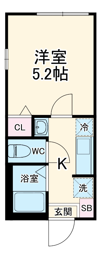 S-harbar Lagoon上永谷の間取り
