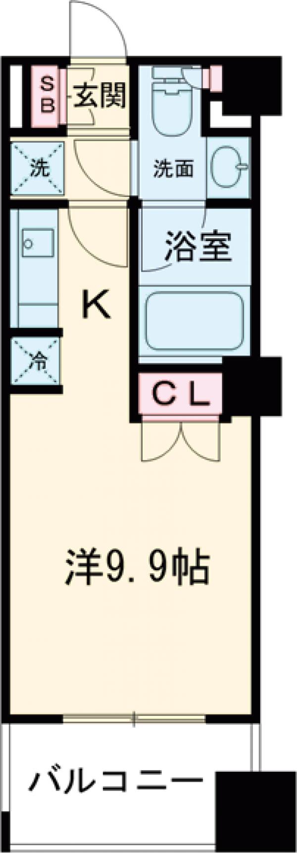 コンフォリア大山の間取り