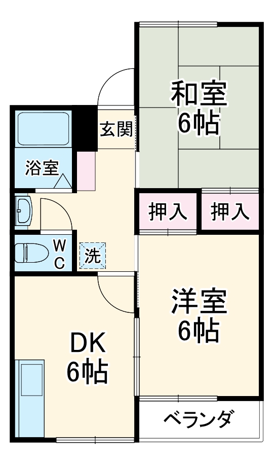 ロイヤル天水の間取り
