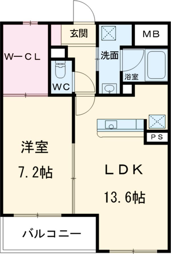 ブライトスクエアの間取り