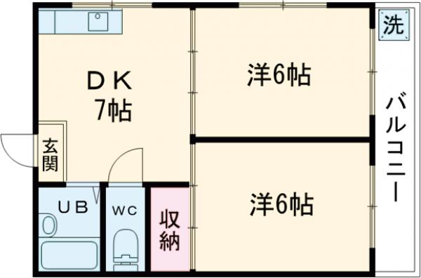 チェリーハイツ吉祥寺の間取り