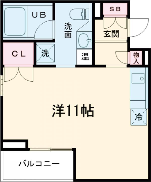 カーサ・デル・ソル小石川の間取り