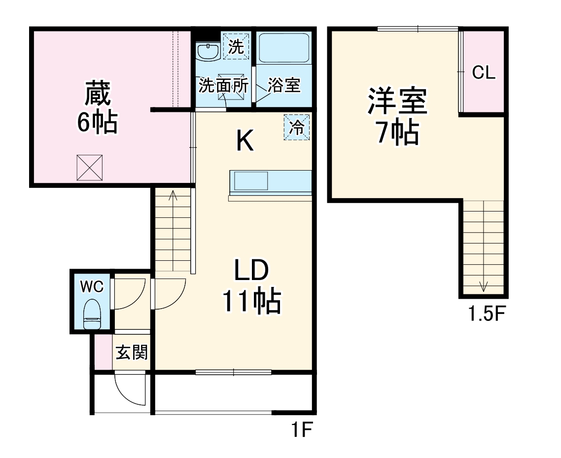 シルムラガーの間取り