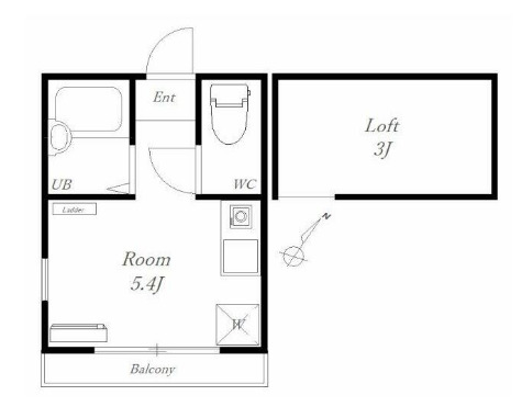 アムザック上溝の間取り