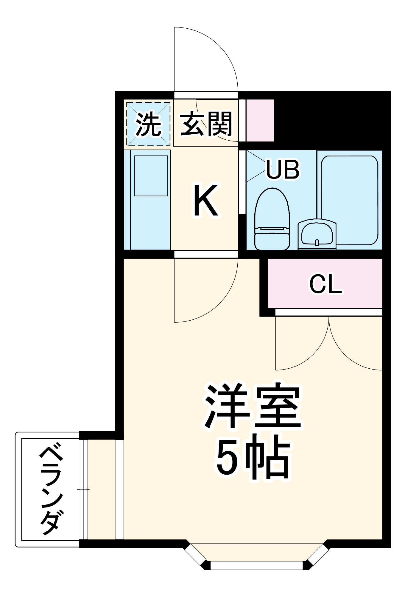 ヴィレッジ・インフィニティの間取り