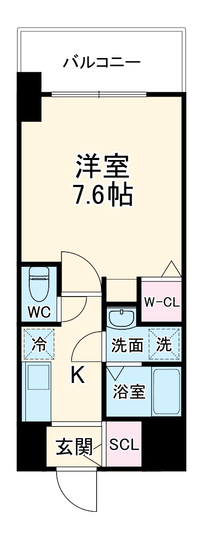 ベイサイドパークOSAKAノースレジデンシスの間取り