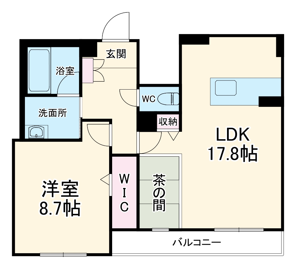 ラ クレールの間取り