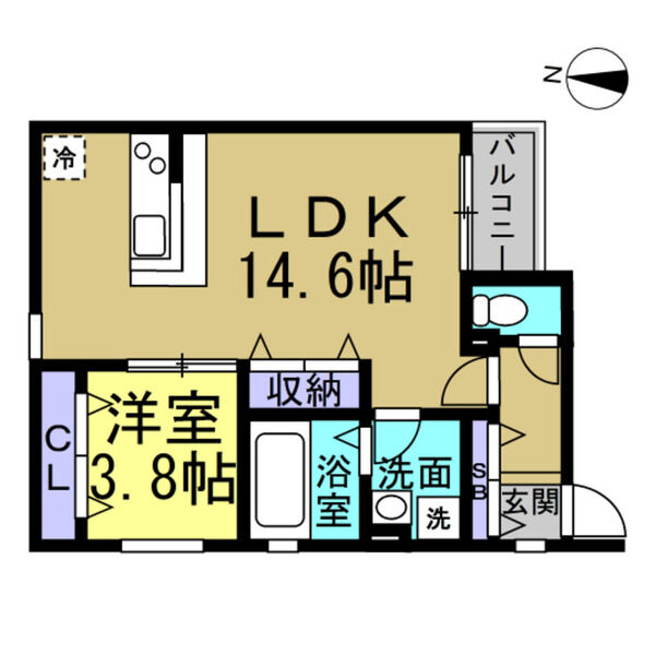 LeGioie新瑞橋駅の間取り