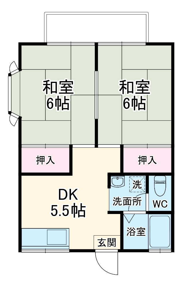 ファミーユ習志野台の間取り