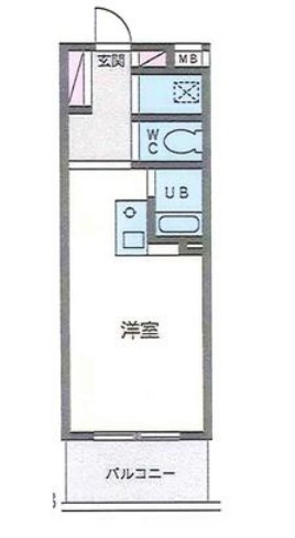 イトーピア百合ヶ丘1番館の間取り