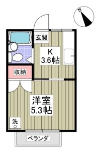 Tハイツの間取り