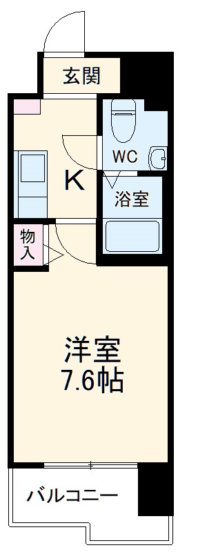 エコロジー鶴舞レジデンスの間取り