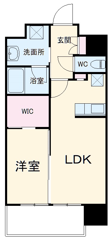 THE天神シティの間取り