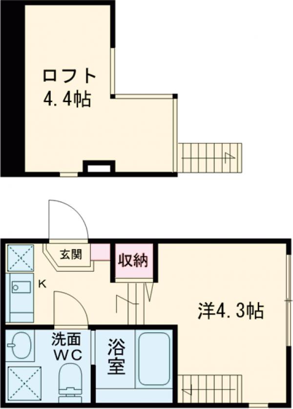スカイパークテラスの間取り