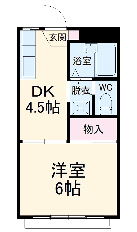 メルロDの間取り